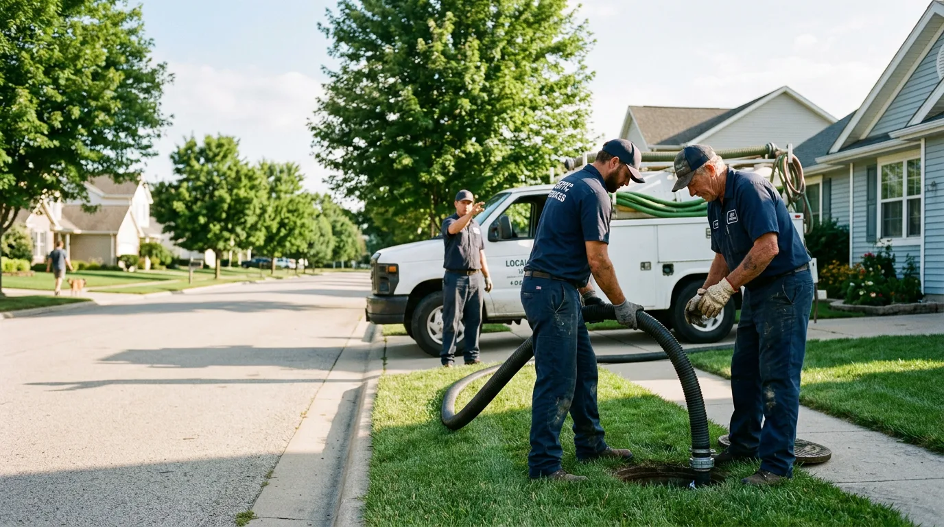 Emergency Septic Service in East China, MI